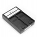 Caruba V-Mount Battery Adapter for Two NP-F Batteries